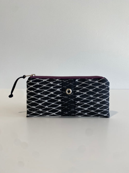 Clearance - Black & White Mini Clutch