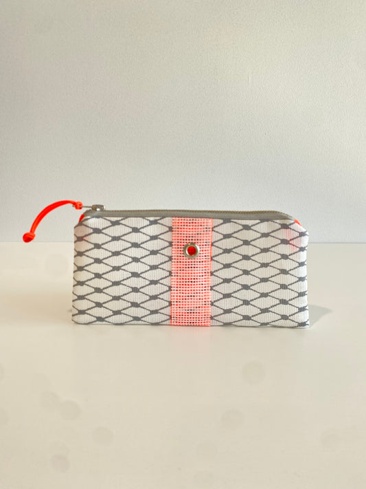 Clearance - Fog & Coral Mini Clutch