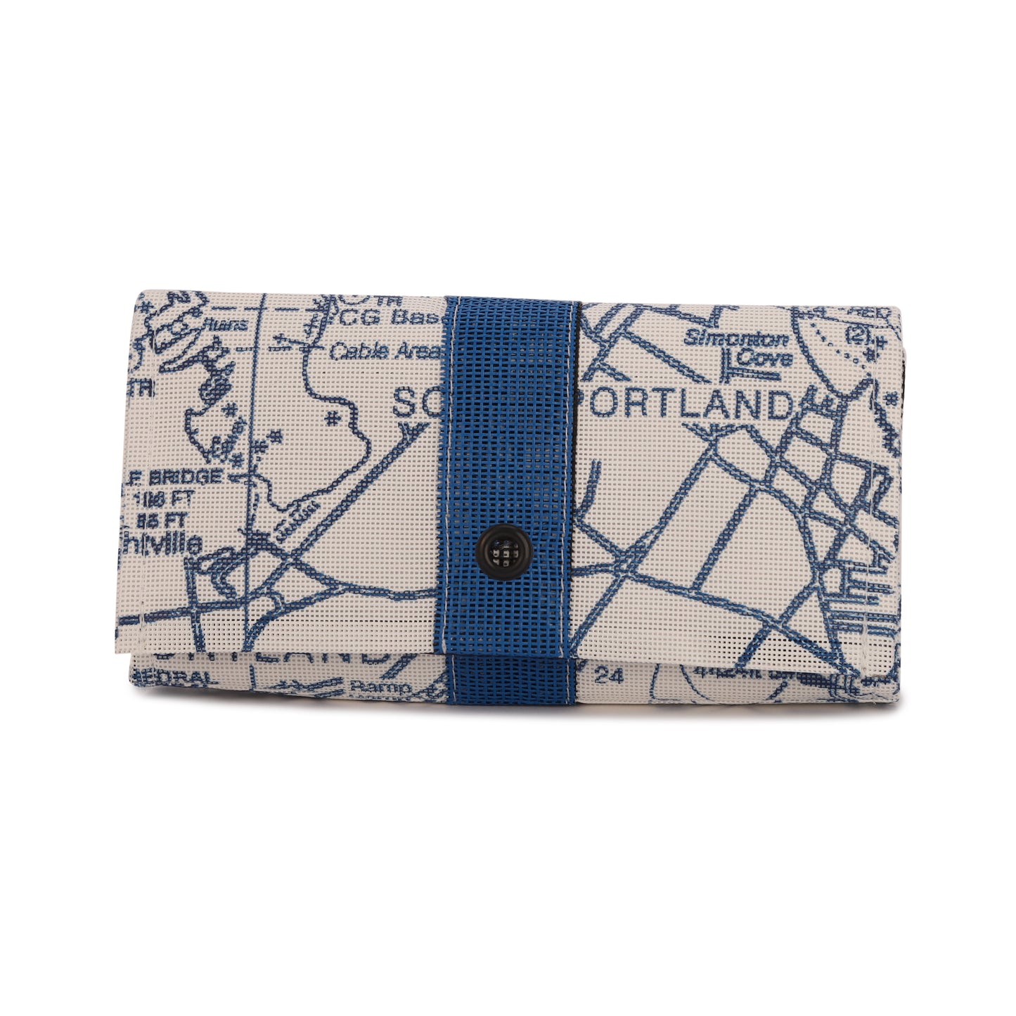 Crossbody in Sailor Blue Portland Chart