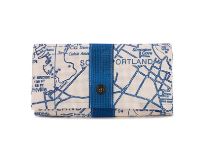 Crossbody in Sailor Blue Portland Chart